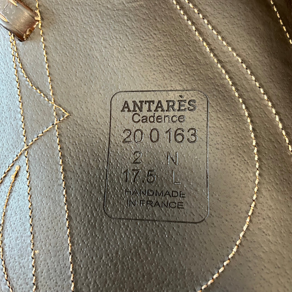 Used Antares Cadence 17.5" Monoflap Dressage Saddle