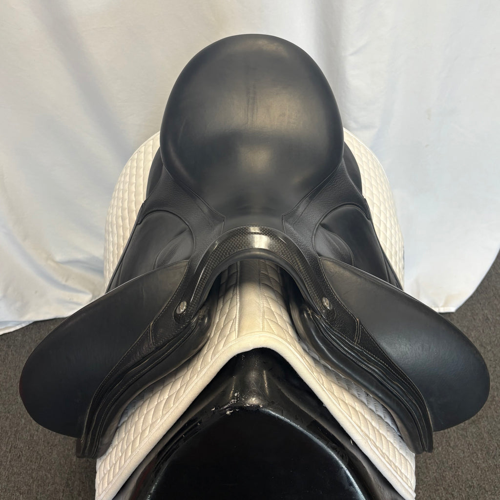 Used Devoucoux Makila Harmonie 17" Monoflap Dressage Saddle