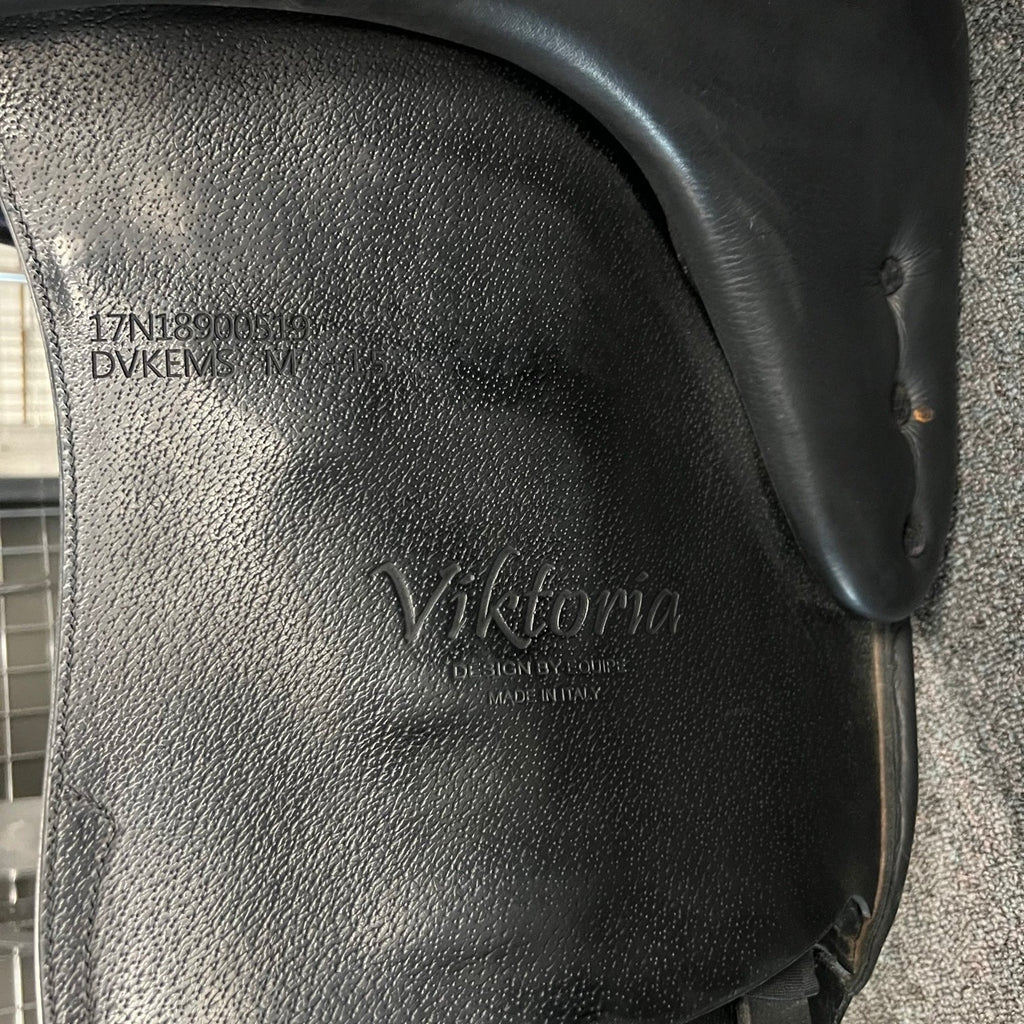 HOLD: Used Equipe Viktoria 17" Monoflap Dressage Saddle