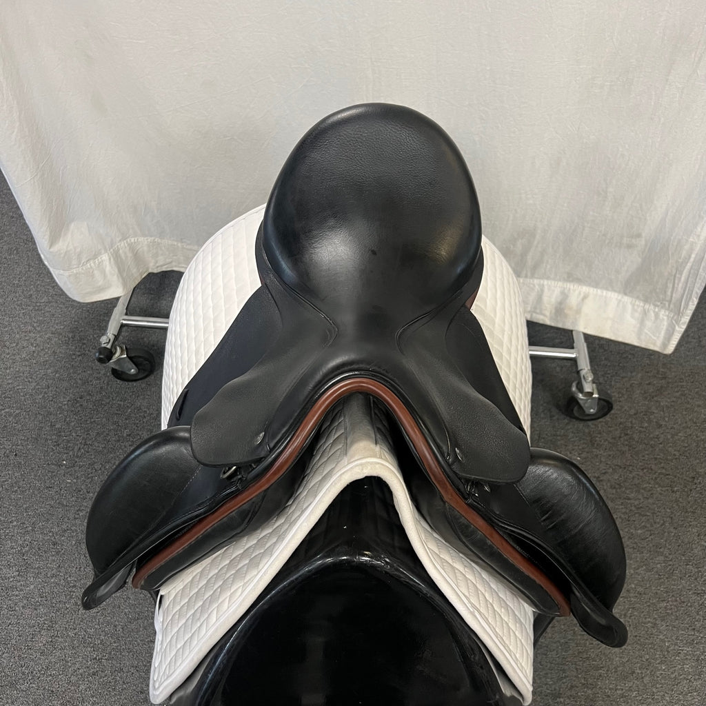 Used Custom Wolfgang 17.5" Constanze Dressage Saddle