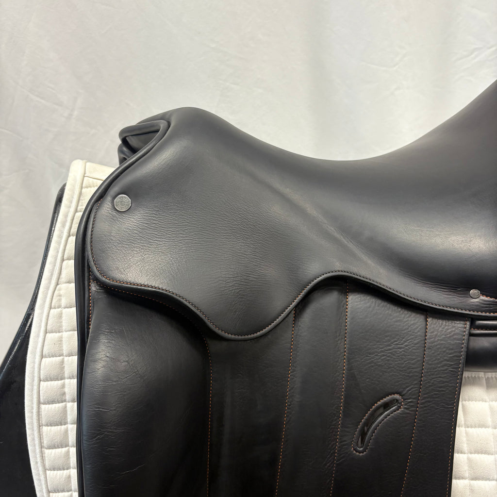 Used Hermes Arpege II 17.5" Monoflap Dressage Saddle