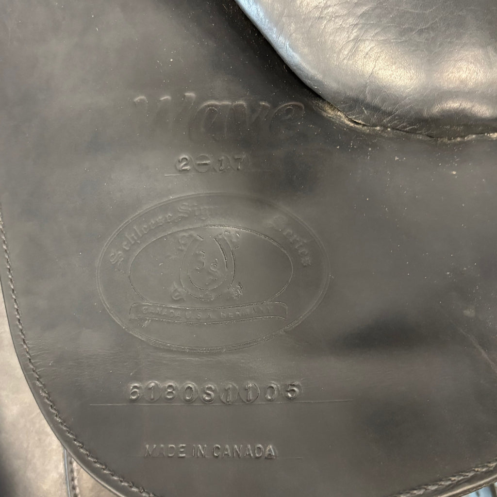 Used Schleese Wave 17" Dressage Saddle