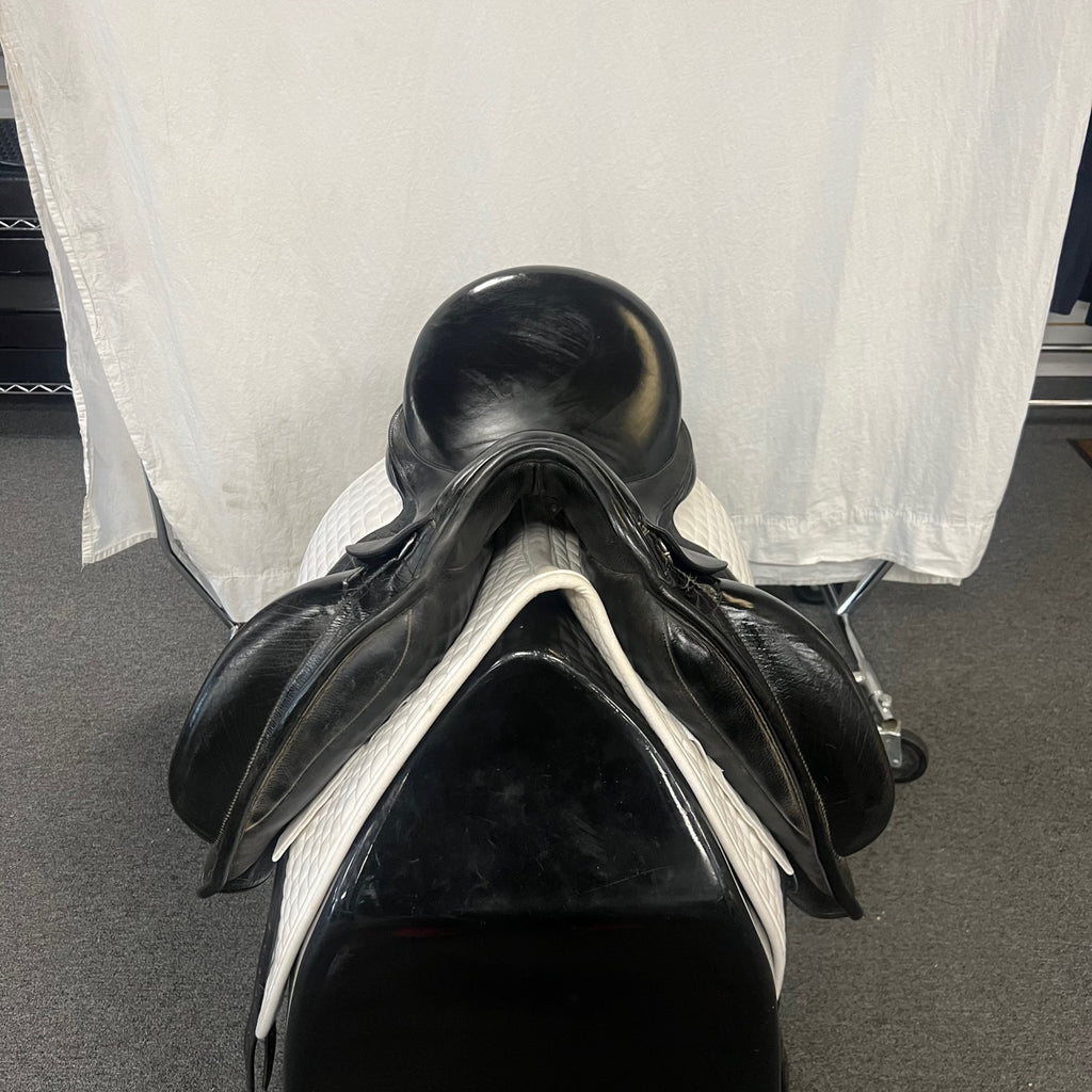 Used Custom Icon Star 17.5" Monoflap Dressage Saddle