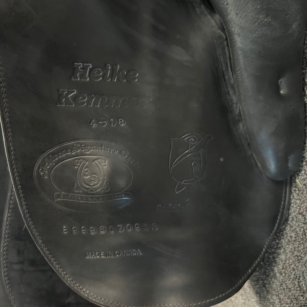 Used Schleese HK 18" Dressage Saddle