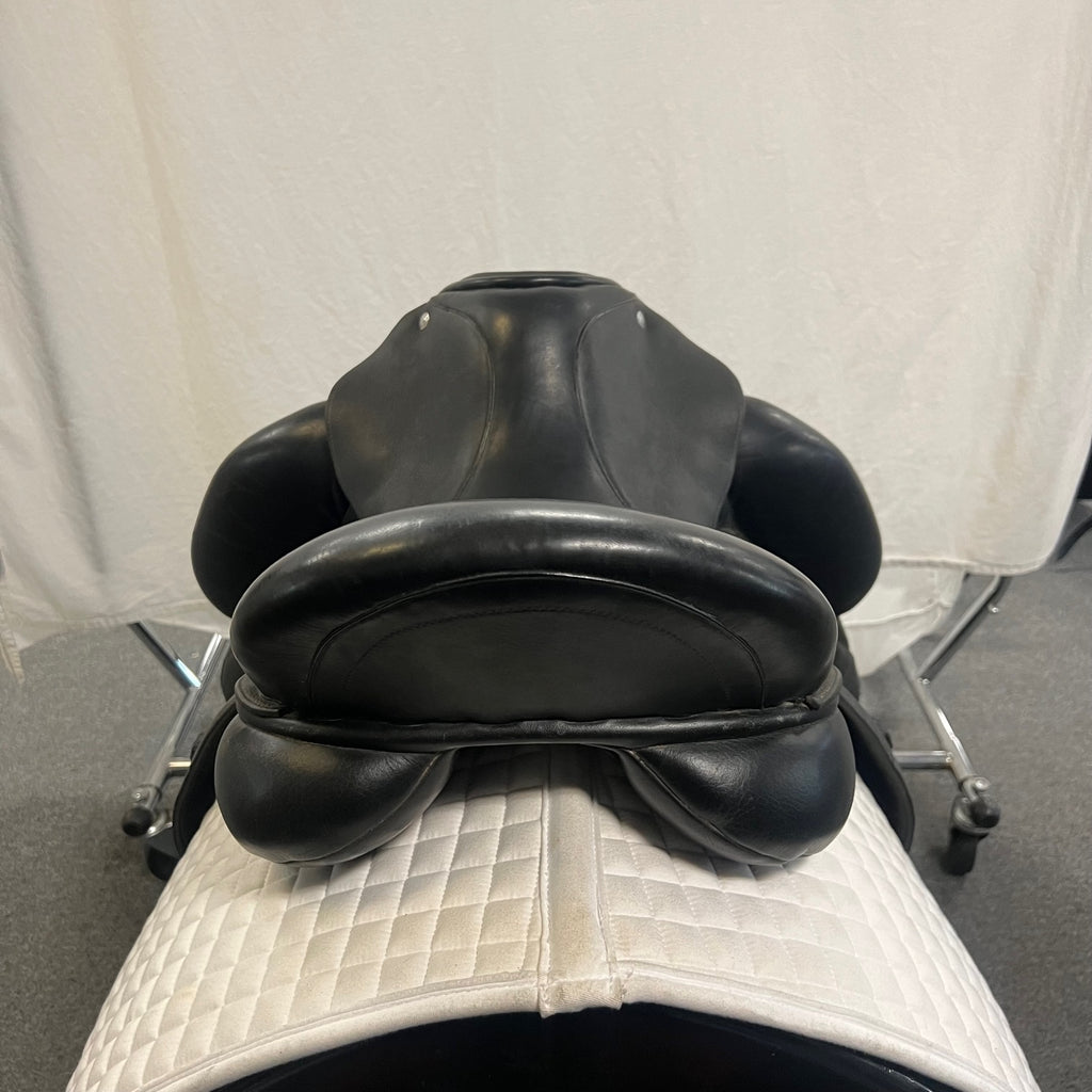 Used Custom Icon Star 17.5" Monoflap Dressage Saddle