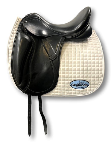 HOLD: Used Passier Nicole Grand Gilbert 17.5" Dressage Saddle