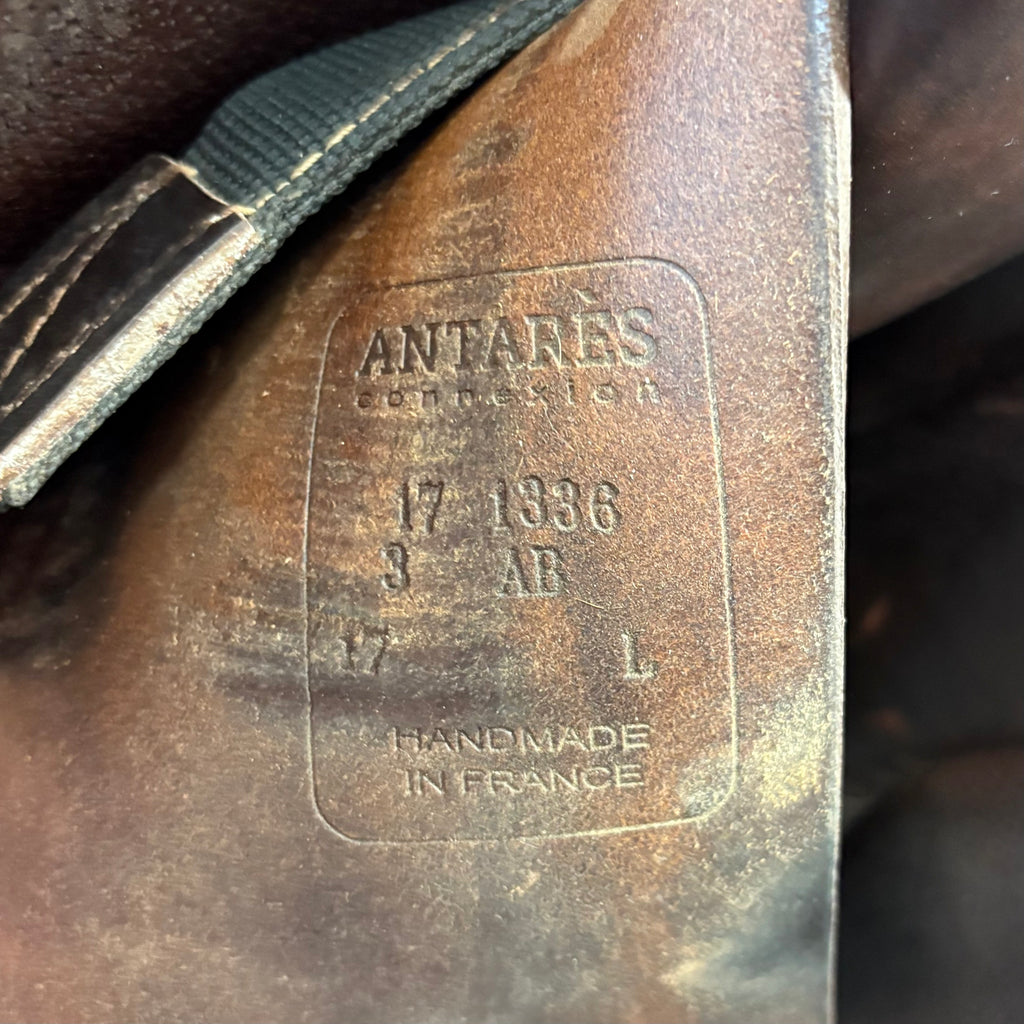 Used Antares Connexion 17" Jump Saddle