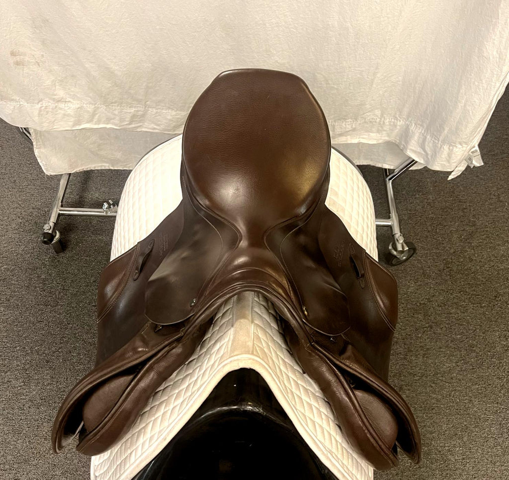 HOLD: Used Stubben Roxane 17" Jump Saddle