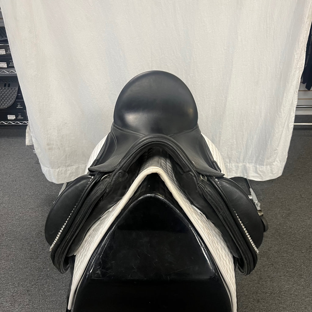 HOLD: Used Schleese ProLight 17" Monoflap Dressage Saddle