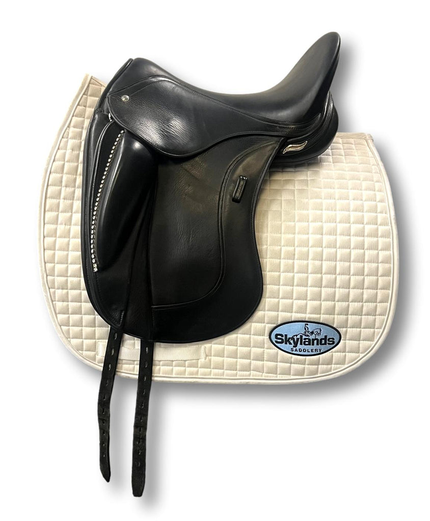 HOLD: Used Schleese ProLight 17" Monoflap Dressage Saddle