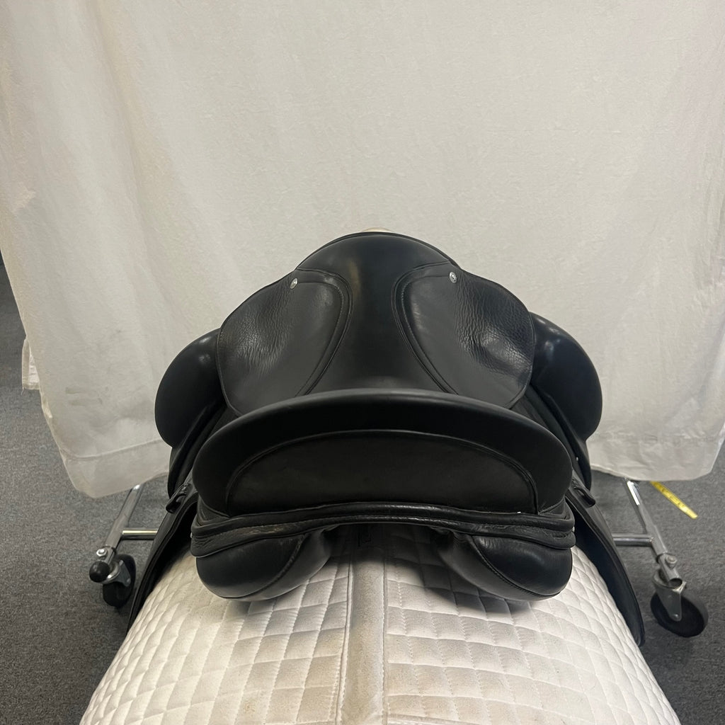 HOLD: Used Schleese ProLight 17" Monoflap Dressage Saddle