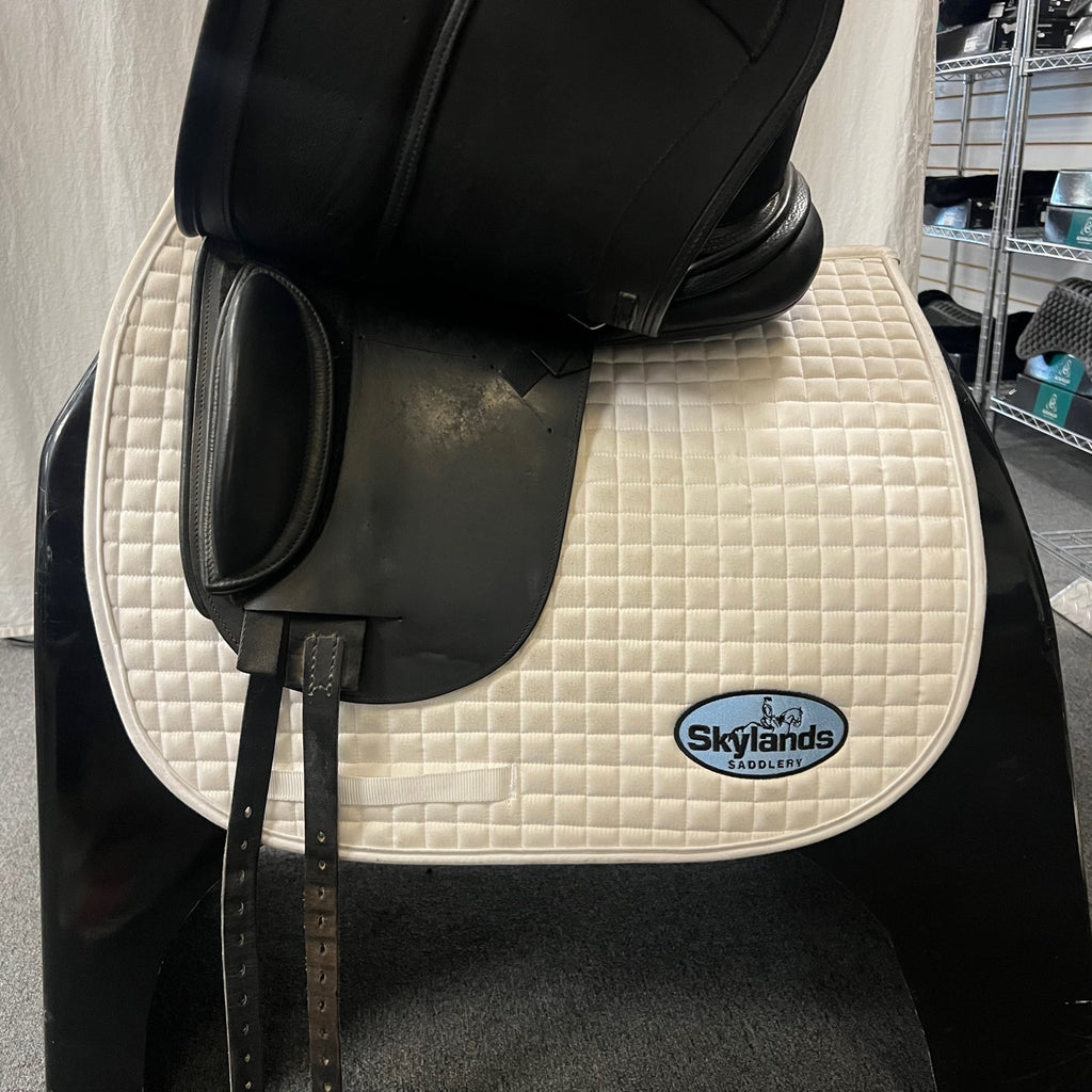 Used Schleese Infinity II 17.5" Dressage Saddle