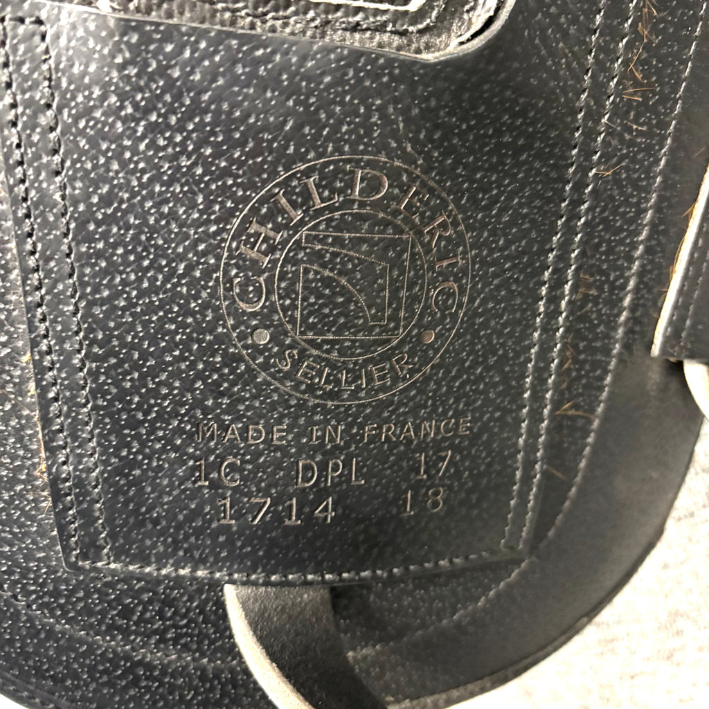 Used Childeric DPL Monoflap 18" Dressage Saddle