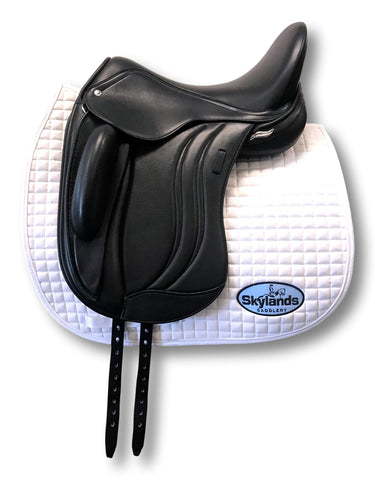 HOLD: Demo Custom Wolfgang Signature Solo MKII 18" Dressage Saddle