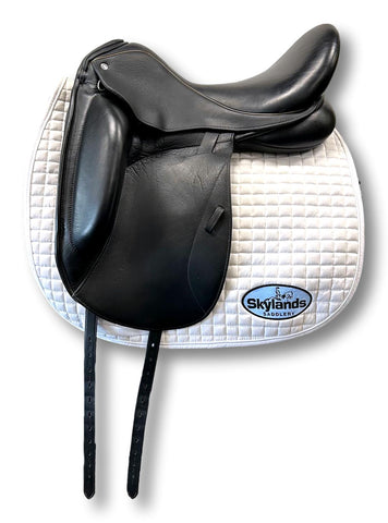 Used Sommer Diplomat Exclusiv 17.5" Dressage Saddle