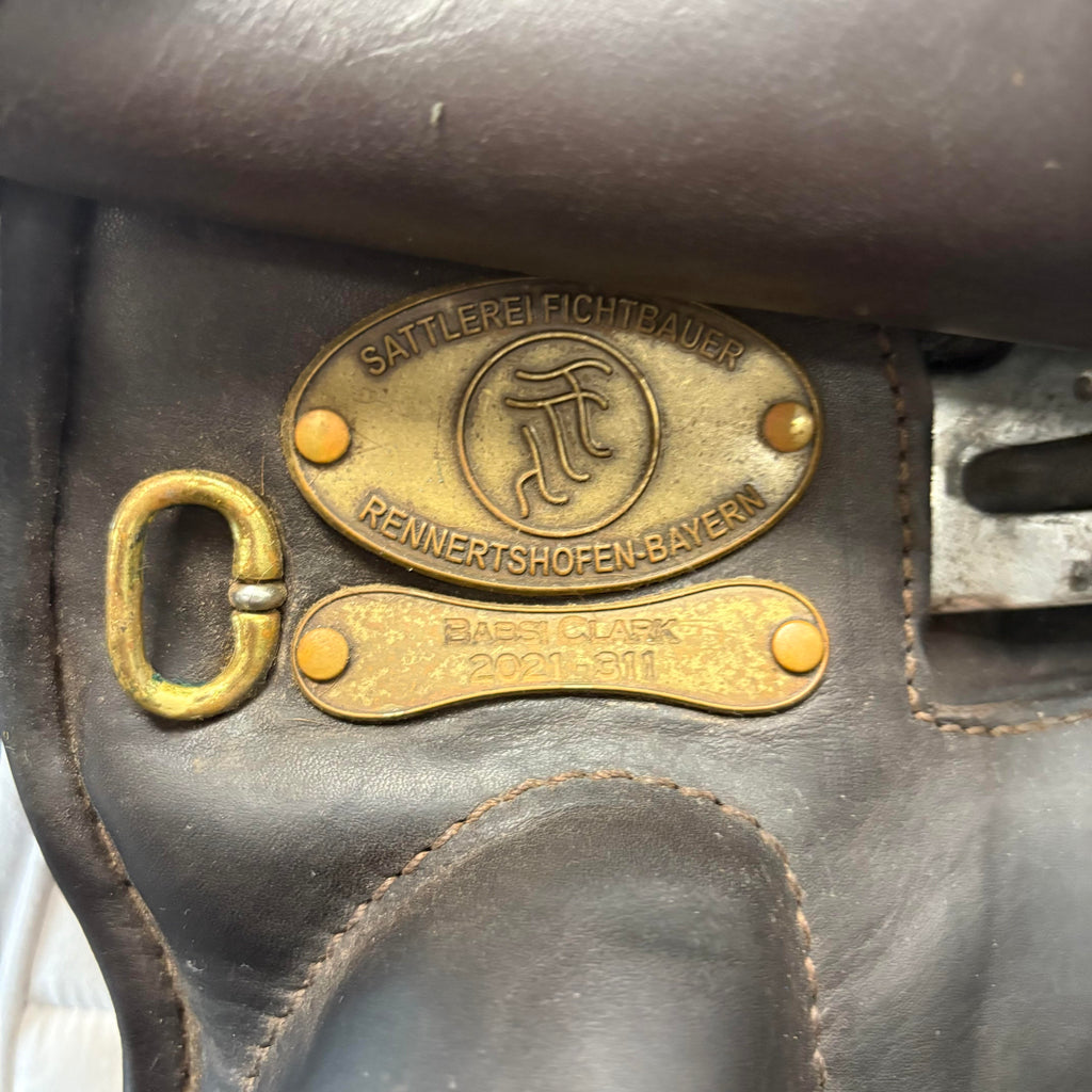 Used Fichtbauer 18" Monoflap Dressage Saddle