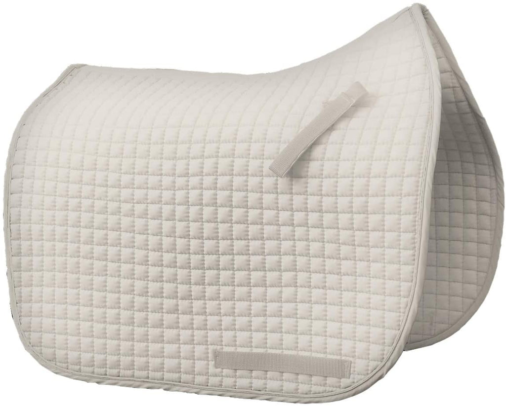 PRI Cotton Quilted Dressage Square Pad - Assorted Colors