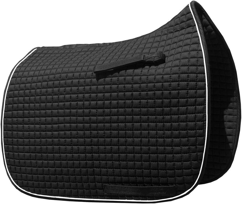 PRI Cotton Quilted Dressage Square Pad - Assorted Colors