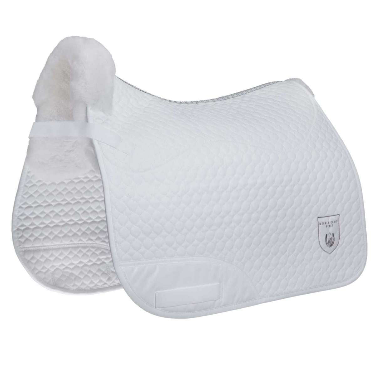 Christ Lammfelle Champ D Dressage Saddle Pad with Sheepskin Skylands