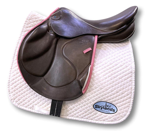 HOLD: Demo Stubben 1894 With Special Upgrades 18" Dressage Saddle