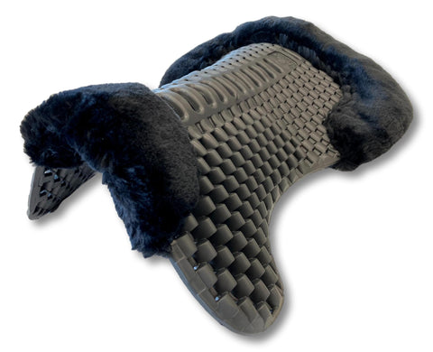 Half Pad with Synthetic Lambskin