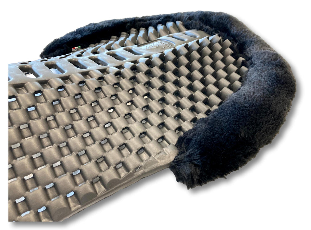 Piuma Air-Release Featherlight Eco-Wool Half Pad w/Rear Riser