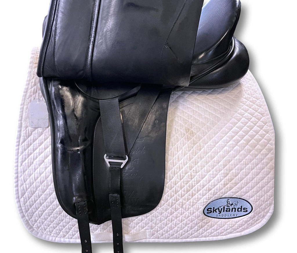 Used Patrick Saddlery Minx 17.5" Dressage Saddle