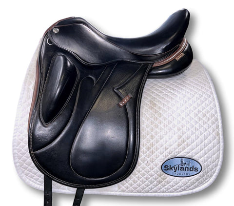 HOLD: Used Sommer S-Spezial 17.5" Monoflap Dressage Saddle