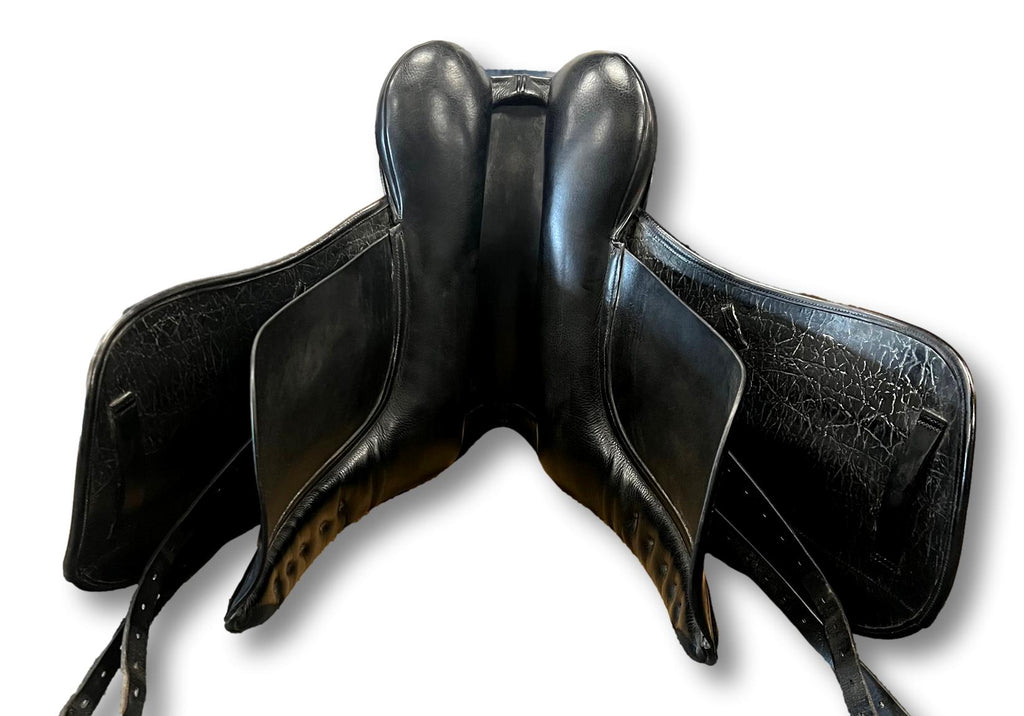 HOLD: Used County Perfection 17.5" Dressage Saddle