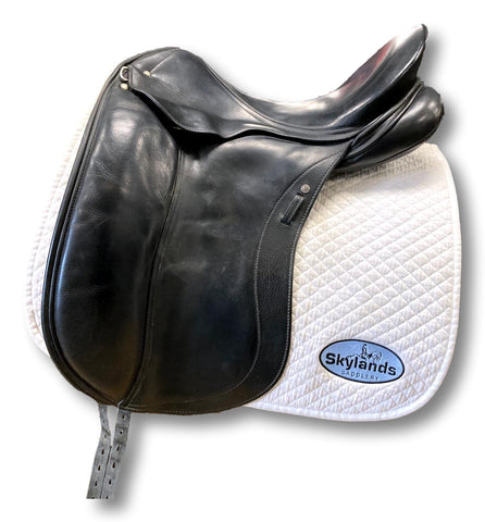 HOLD: Used Sommer S-Spezial 17.5" Monoflap Dressage Saddle