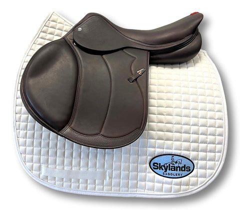 Demo Custom Wolfgang Signature Solo MKII 18" Dressage Saddle