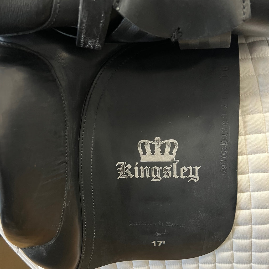 HOLD: Used Kingsley D1 17" Dressage Saddle