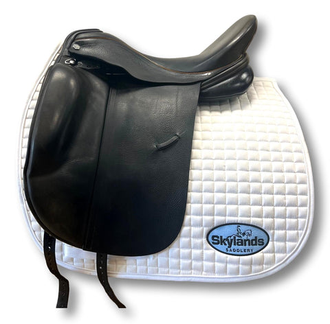 HOLD: Used Sommer S-Spezial 17.5" Monoflap Dressage Saddle