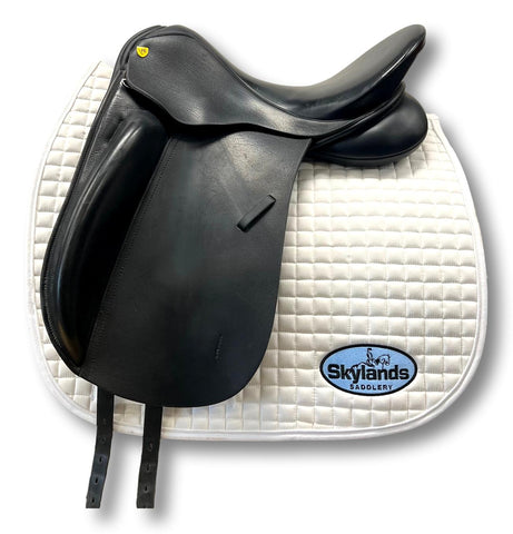 HOLD: Used Fichtbauer 17" Monoflap Dressage Saddle