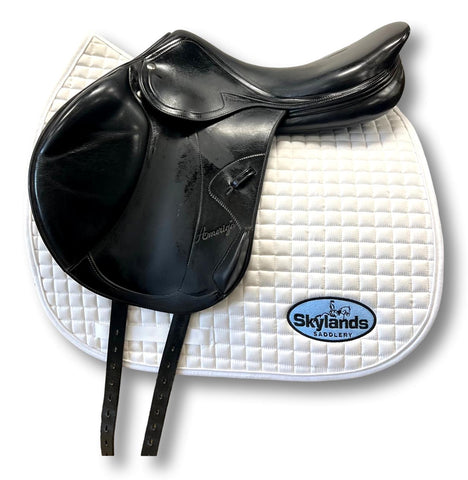 HOLD: Used Sommer S-Spezial 17.5" Monoflap Dressage Saddle