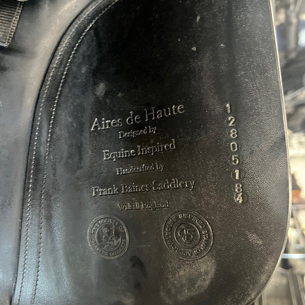 Used Frank Baines Aires De Haute 18" Dressage Saddle