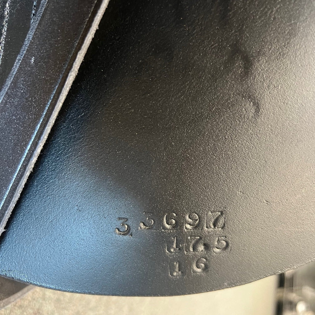 HOLD: Demo Custom Saddlery Wolfgang Signature Solo 17.5" Dressage Saddle
