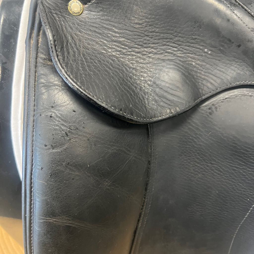 Used Schleese Infinity 17" Dressage Saddle