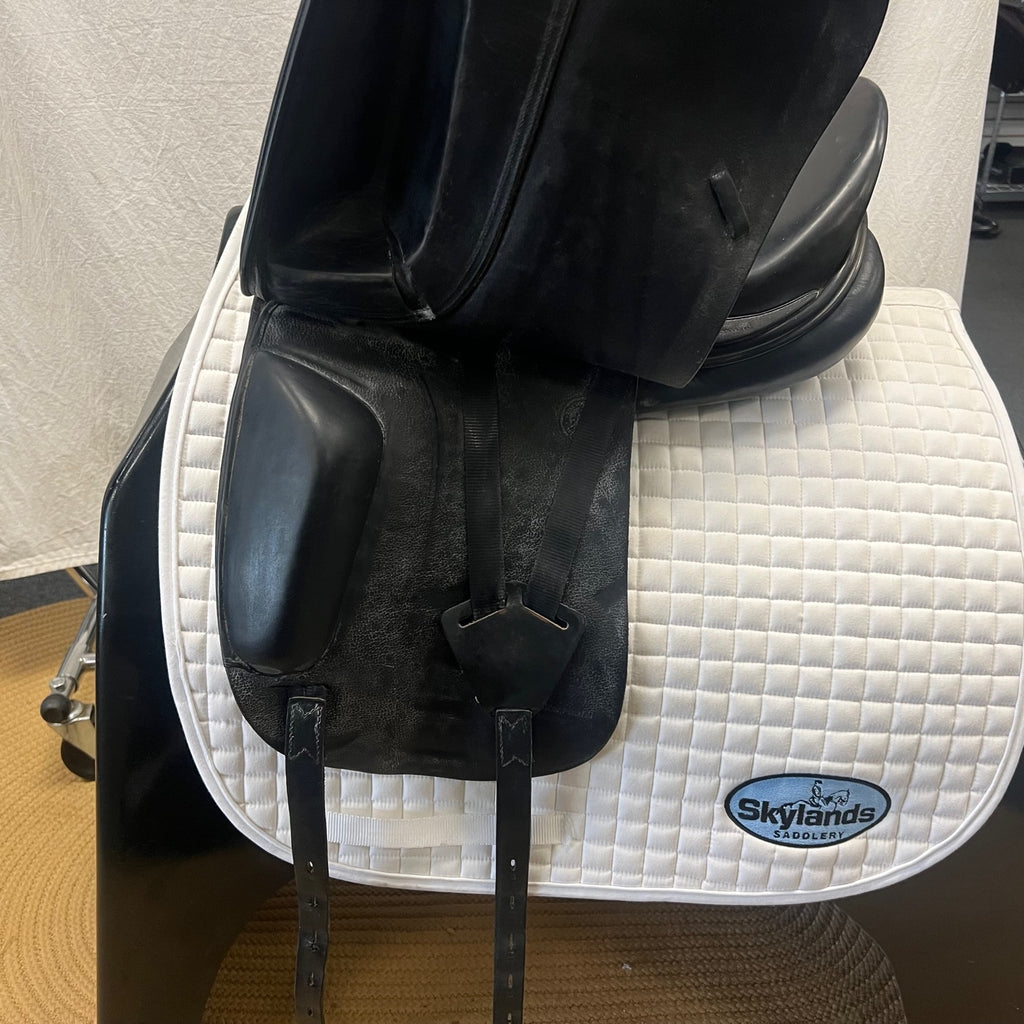 Used Verhan Odyssey Two 2010 17.5" Dressage Saddle