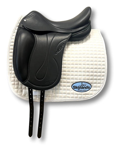 HOLD: Demo Custom Wolfgang Signature Solo MKII 18" Dressage Saddle