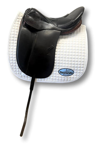 HOLD: Used Sommer S-Spezial 17.5" Monoflap Dressage Saddle