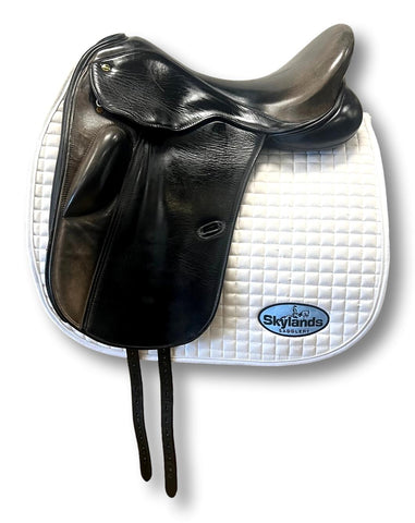 HOLD: Used Sommer S-Spezial 17.5" Monoflap Dressage Saddle