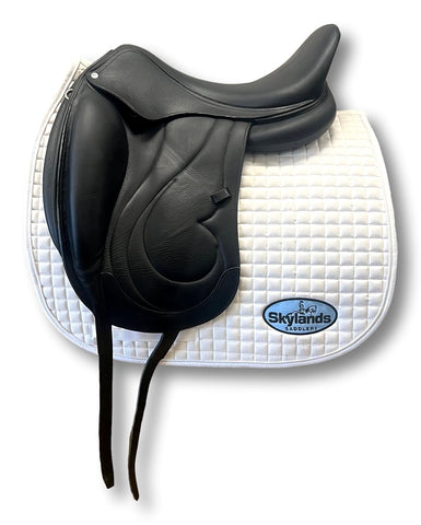 HOLD: Used Sommer S-Spezial 17.5" Monoflap Dressage Saddle