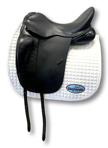 HOLD: Used Schleese Obrigado 17" Dressage Saddle