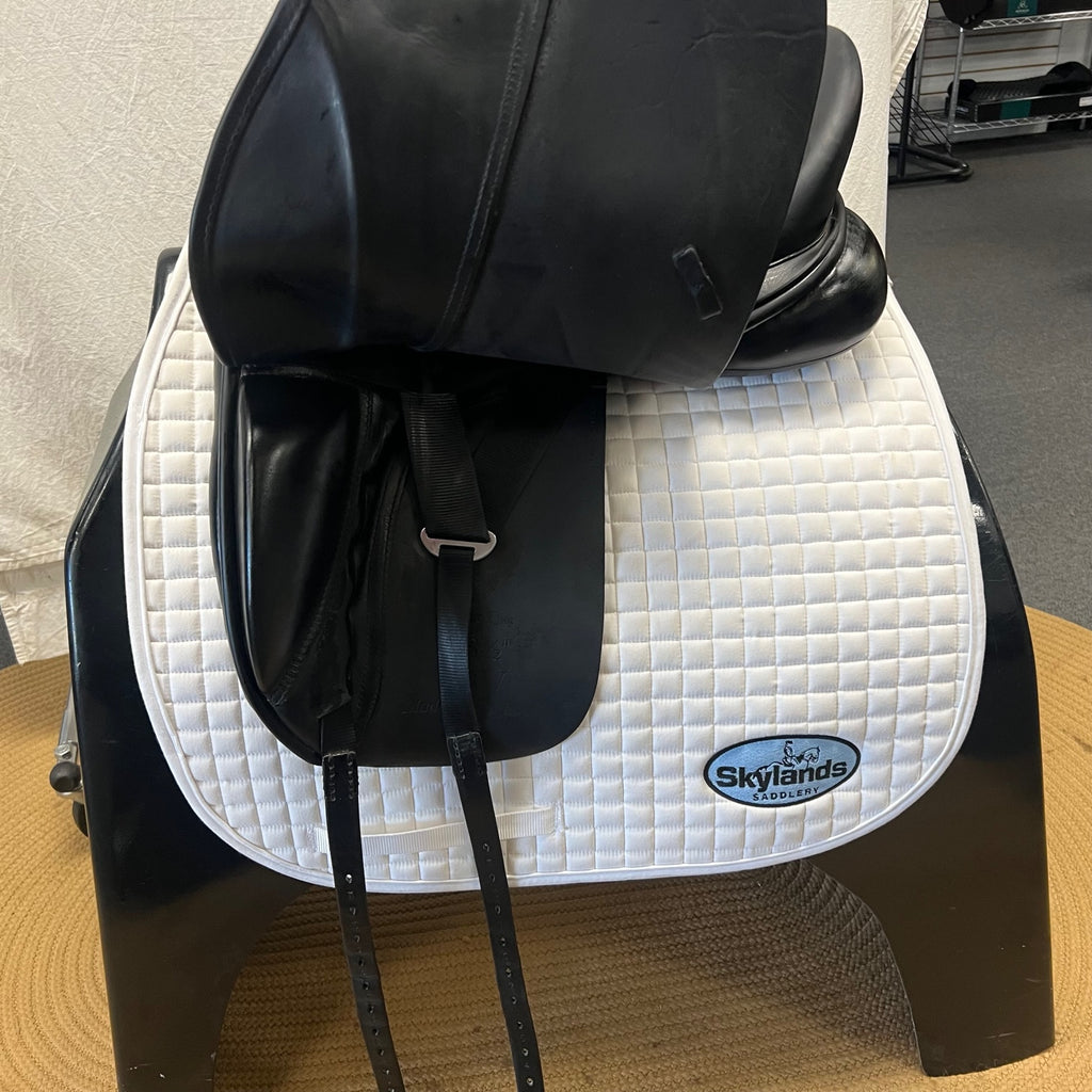 HOLD: Used Trilogy Verago Elite 18.5" Dressage Saddle