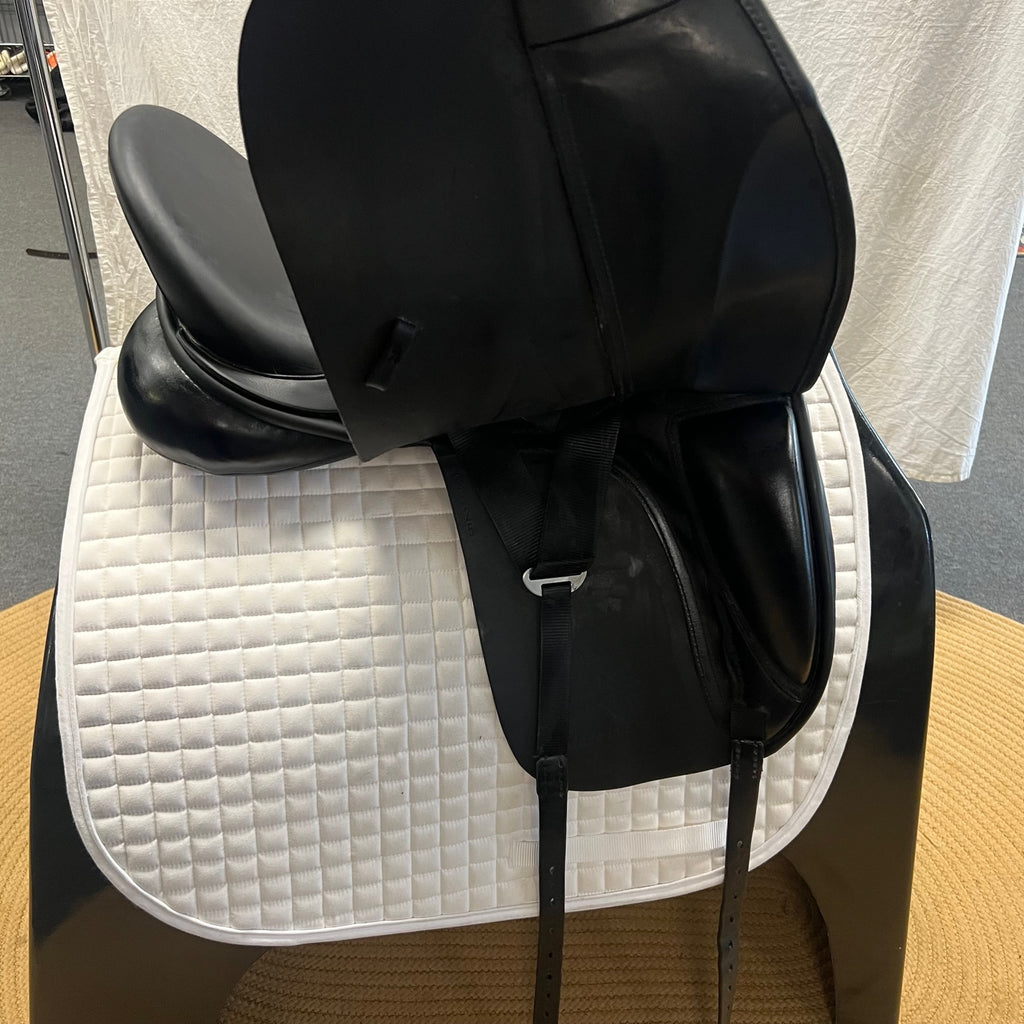 HOLD: Used Trilogy Verago Elite 18.5" Dressage Saddle