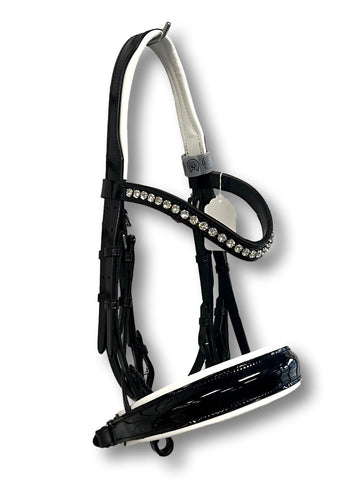 Leather Reins with Stops & Studs