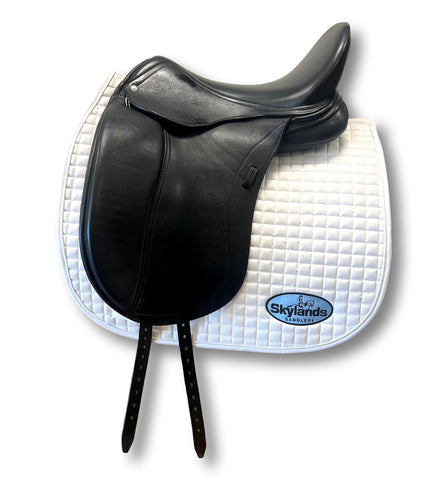 HOLD: Used Schleese Obrigado 17" Dressage Saddle