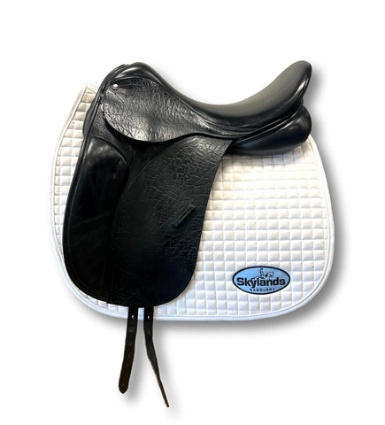 HOLD: Used Sommer S-Spezial 17.5" Monoflap Dressage Saddle