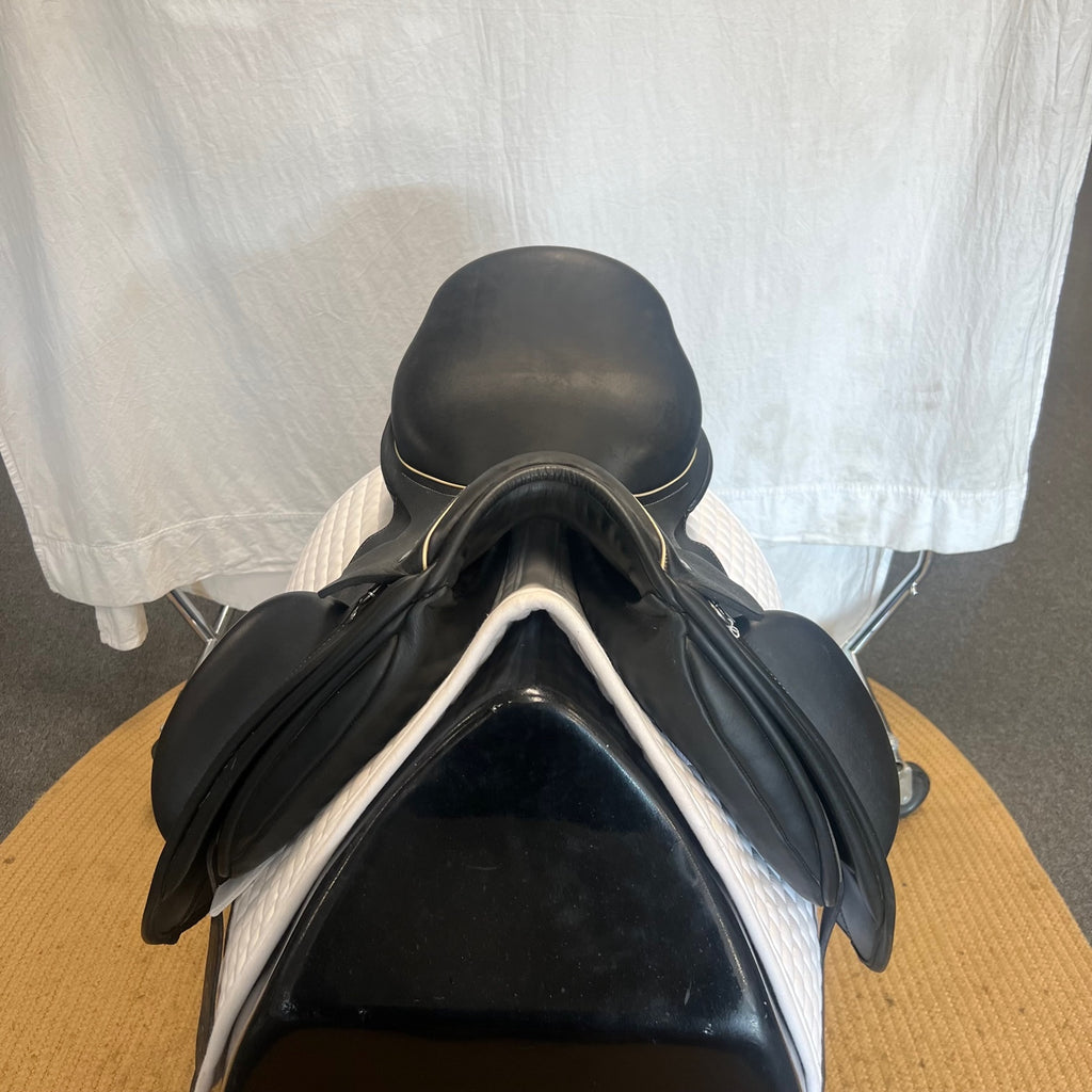 HOLD: Used Custom Wolfgang Gemini R 17.5" Dressage Saddle